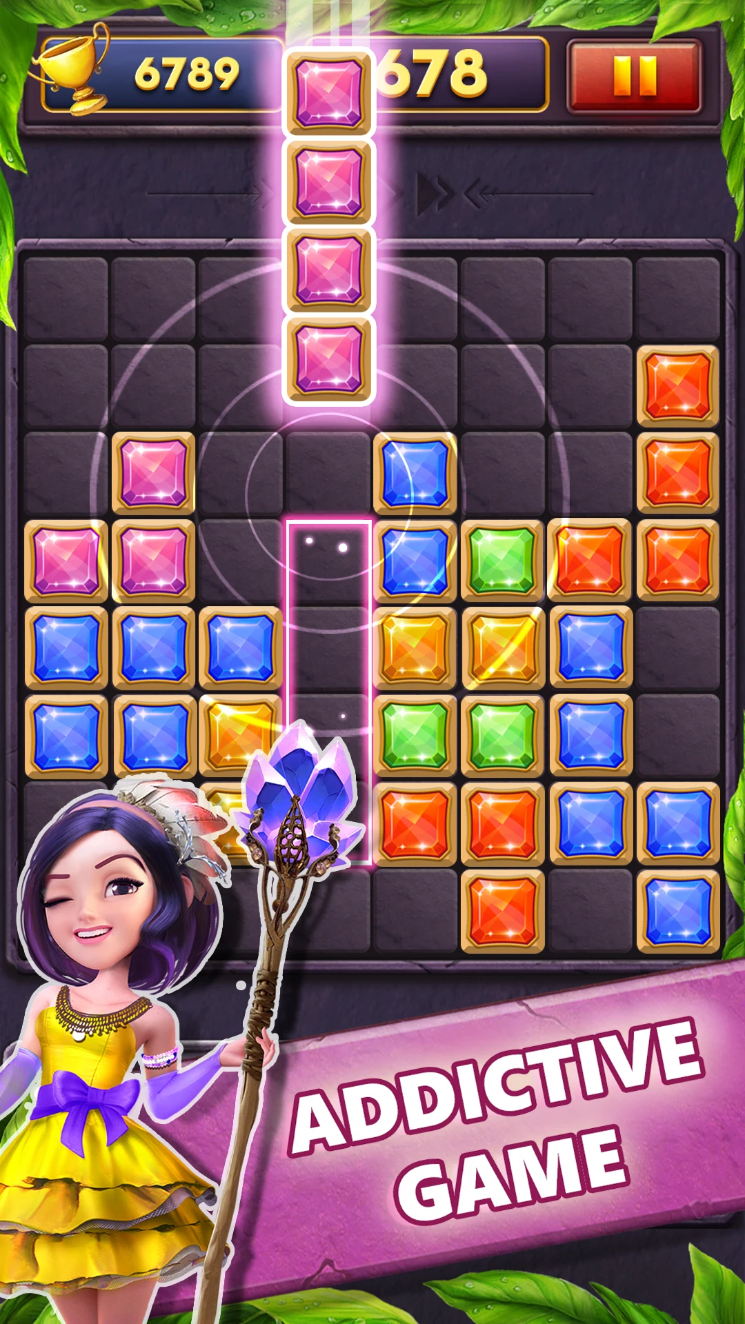 Block Puzzle Gems Classic 1010 screenshot